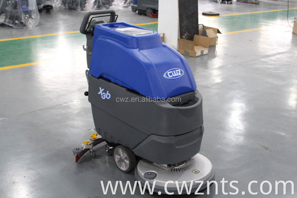 Small Commercial Area Designed Automatic Floor Polisher Scrubber